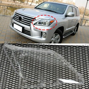 Front Bumper Headlight Transparent Housing Repair Kit For LEXUS LX570 2012-2015 - Picture 1 of 7