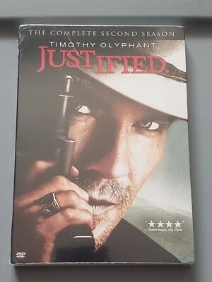 JUSTIFIED: Complete Second Season - Timothy Olyphant (DVD, 2011, 3-Disc Set) NEW Foto 1 de 2