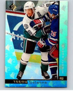1996-97 SP Hockey #2 Teemu Selanne  Anaheim Ducks V90943
