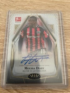 2021-22 Topps Tier One Bundesliga Moussa Diaby auto /70