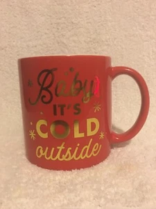 “Baby it's Cold Outside" 23.6 Oz Christmas Mug NEW - Picture 1 of 6