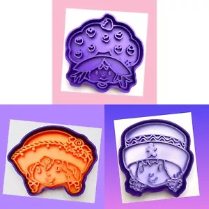 3er Set Erdbeer Shortcake Ausstechformen - Bild 1 von 9