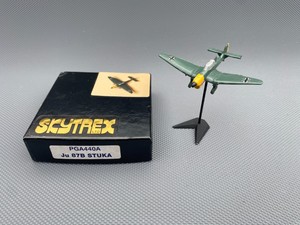 SKYTREX LTD PGA440A Junkers Ju 87B STUKA White Metal Aircraft Model
