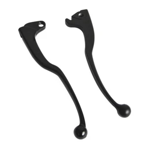 Pair Black Front Brake Clutch Levers Aluminium For Yamaha YBR 125 2005-2015 - Picture 1 of 5