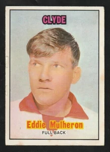 Chicle de fútbol americano escocés A&BC 1970 CLYDE Eddie Mulheron # 167 - Imagen 1 de 2