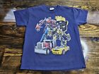 Transformers Movie Pro Mo Optimus Prime Bumblebee T Shirt Youth Size 18 2007