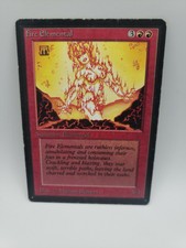 Fire Elemental x1 - Beta Edition - MTG - Moderate Play (Copy 2 of 2)