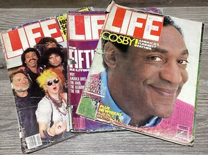 Bundle Lot Life Magazine April #4 June #7 August #9 1985 VTG Adverts 80s History - Picture 1 of 12