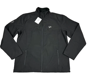 Lyft 1K Rides Men's Softshell DriverJacket Fleece Lined Black Limited Edition XL - Picture 1 of 16