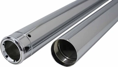 Tubos de horquilla Dew Mfg T1349 39 mm Show cromo 32,25" Foto 1 de 2