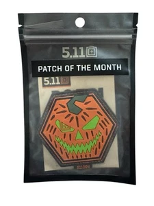 5.11 Tactical Patch of the Month October Halloween Pumpkin - Picture 1 of 3