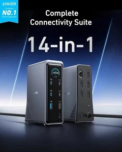 Anker Prime Lade Dockingstation 14-in-1 Dual Display 160W - Bild 1 von 4