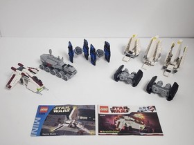 LEGO 20010 REPUBLIC GUNSHIP & 4494 Shuttle Plue Extra Minis Tie, Tank, Bombers