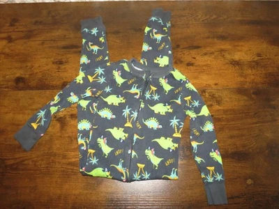 男孩旧海军海盗恐龙主题 Ahoy! 睡衣连体无脚尺寸 3T — 第 1/3 张图片