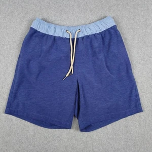 Fair Harbor Swim Shorts Mens Size Small Blue Two Tone Drawstring - Picture 1 of 17