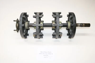 2002 Ski-doo Mxz X 800 Zx Drive Cog Kog Axle Shaft W Sprockets  9T - Image 1 of 4