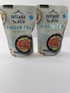Passage to Asia Korean BBQ Stir-Fry Sauce 7 oz Gluten Free (2Pk) - Picture 1 of 4