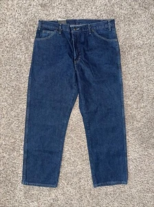 2 - Size 38x30 Dickies 5-Pocket Work Jeans Relaxed Fit Blue New With Tag - Picture 1 of 8