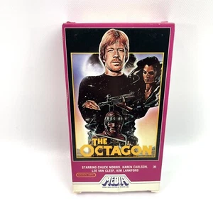 The Octagon Chuck Norris VHS Movie Tape Media Home 1983 - Foto 1 di 11