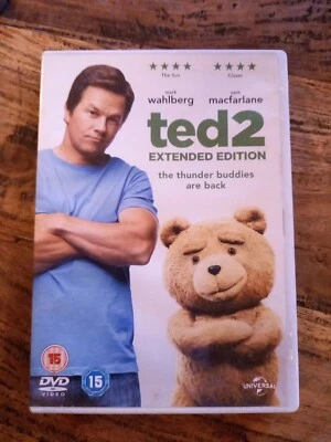 Ted 2 - Extended Edition DVD (2015) Mark Wahlberg, MacFarlane (DIR) cert 15 - Image 1 of 2