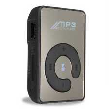 Mini Lettore MP3 Player Specchio Clip USB Supporta Micro SD 2 4 8 32 Gb Nero 