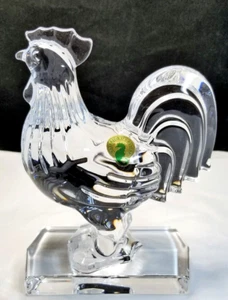 Waterford Rooster Sculpture 6.25" Collectible Box only damaged # 40027970 - Picture 1 of 12