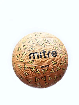 Mitre Oasis Netzball Trainings Ball Basketball Korbball Gr: 5 orange gelb