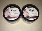 LOT of 2 Dove Hair Mask + Minerals Frizz Protect SMOOTHES &amp; PINK CLAY 4oz 1205B
