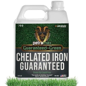 Chelated Iron 7-0-0 Liquid Iron for Lawns - Liquid Fertilizer for Lawns, Ironite - Picture 1 of 6