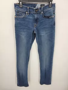 Volcom Jeans Mens 28 Dark Wash Denim Solver Modern Straight Five Pocket Skater - Picture 1 of 9
