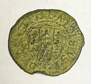 HN Castro Pier Luigi Farnese 1545-47 quattrino Mi gr.0,95 BB-SPL CNI#t.18,23 r3 - Bild 1 von 2