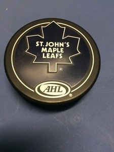 AHL Saint Johns Maple Leafs 2001-2002 PUCK -