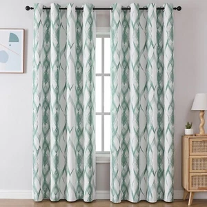 Blackout Curtains 63 Inch Length 2 Panels Set for Bedroom/Living Room, Noise ... - Picture 1 of 9