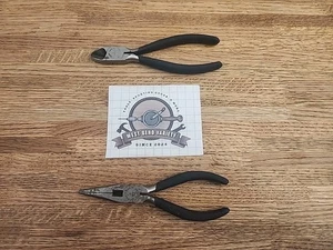 Craftsman USA 2 Pc. Diagonal Cutters Needle Nose Pliers Set 45081 45072 - Picture 1 of 10