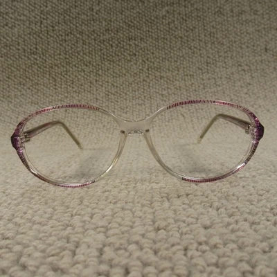 Continental Eyewear Glasses Frames Matrix 8181 Purple Oval Eyewear Spectacles - Image 1 of 4