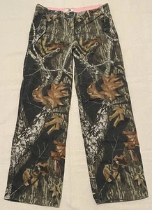 Mossy Oak Breakup Camouflage Pants Women’s Size Small Twill Pockets Camo - Picture 1 of 21