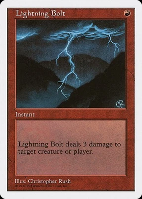 Lightning Bolt - Anthologies | MTG Card - Image 1 of 4