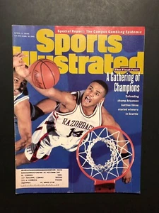 Sports Illustrated Magazine 3. April 1995 Corey Beck Arkansas Razorbacks Cover - Bild 1 von 3
