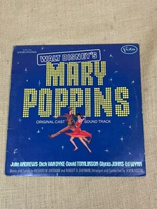 Walt Disney's Mary Poppins Original Cast Soundtrack (Vista STER-5005) LP - Foto 1 di 2
