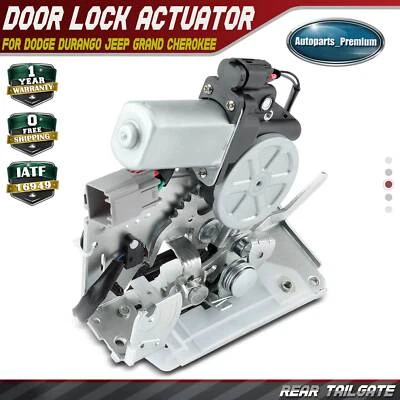 Actuador de bloqueo de puerta trasera con motor para Dodge Durango 11-21 Jeep Grand Cherokee Foto 1 de 4