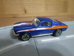 1998 Matchox #40 ‘68 Ford Mustang Cobra Jet - Blue - Picture 1 of 4