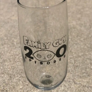 Rare Family Guy 200 Episodes Commemorative Stewie Champagne Glass Cast/Crew Gift - Picture 1 of 6