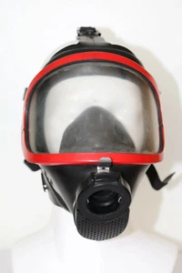 Dräger - Panorama D'Occasion Caoutchouc Airsoft Funy Cadeau Bal Masque,Pompier - Picture 1 of 6