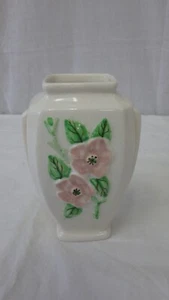 Vaso Ceramica Hull Art Rosella R-1-5" Fiori Rosa - Foto 1 di 8