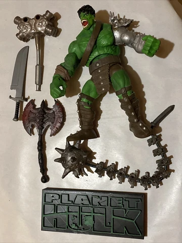 Marvel Legends KING HULK 8" Action Figure (Fin Fang Foom BAF Wave) Custom Made Cover