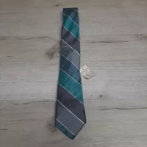 Nordstrom Brass Rail Tie Necktie Multicolor 52" 3/4 Silk Multicolor Striped - Picture 1 of 12