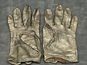 Men’s Vintage Gates Leather Gloves Perforated Size M