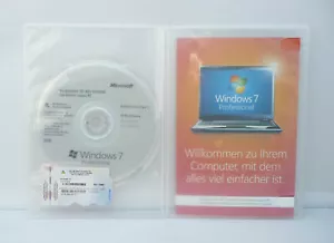 Microsoft Windows 7 Professional - 64 Bit - SB/OEM-Vollversion mit DVD - mit SP1 - Bild 1 von 2