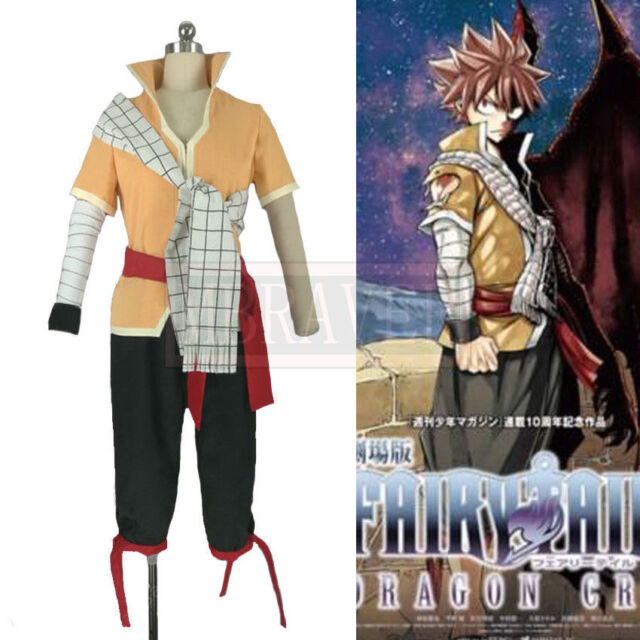  QAHEART Etherious Natsu Dragneel Anime Cosplay Costume,  Etherious Cosplay Outfit Full Set for Halloween Christmas Party : Clothing,  Shoes & Jewelry