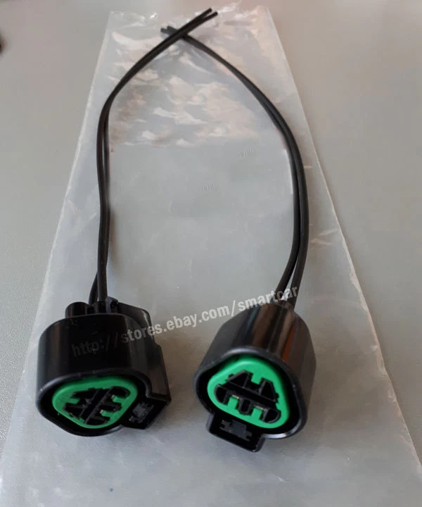 Conector de lámpara antiniebla delantera 2 piezas para 2017 2018 KIA Forte / Forte5 / Cerato Foto 1 de 1